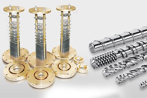 Zubehör für Extrusionsanlagen